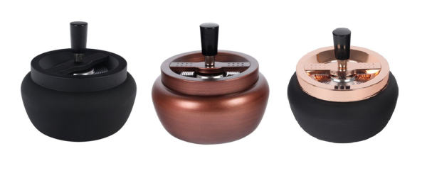 Drehaschenbecher "konisch matt"